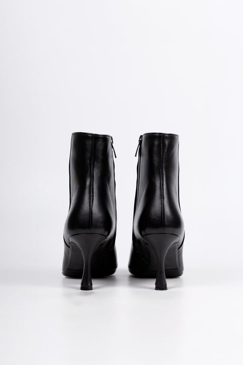 TRONCHETTO DONNA IN PELLE NERO 3022