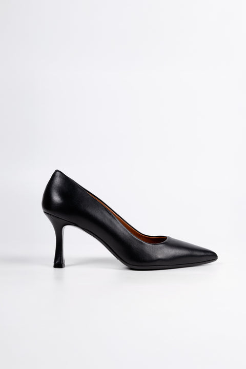 DECOLLETE' IN PELLE NERO 4083