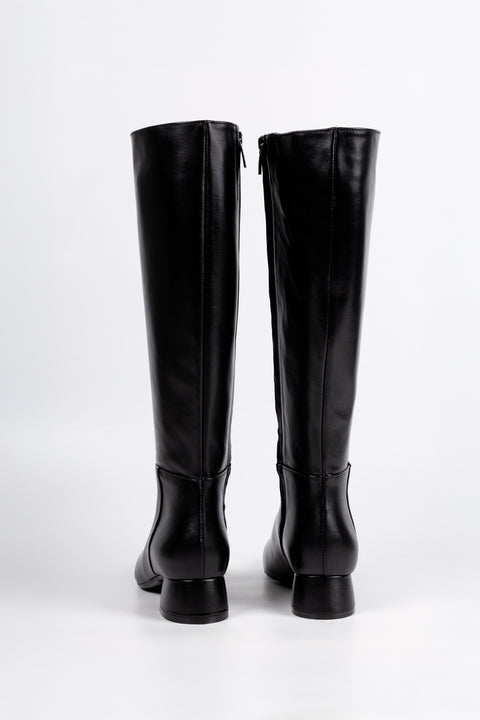 STIVALE IN PELLE NERO 4168