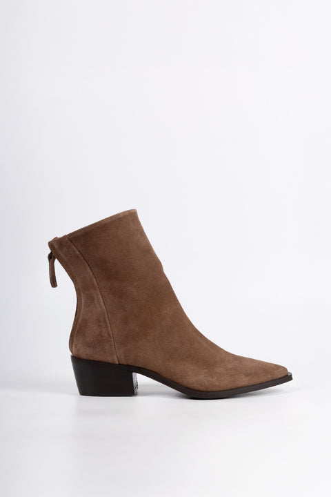 STIVALETTO IN CAMOSCIO TAUPE NERISSA 12081/4