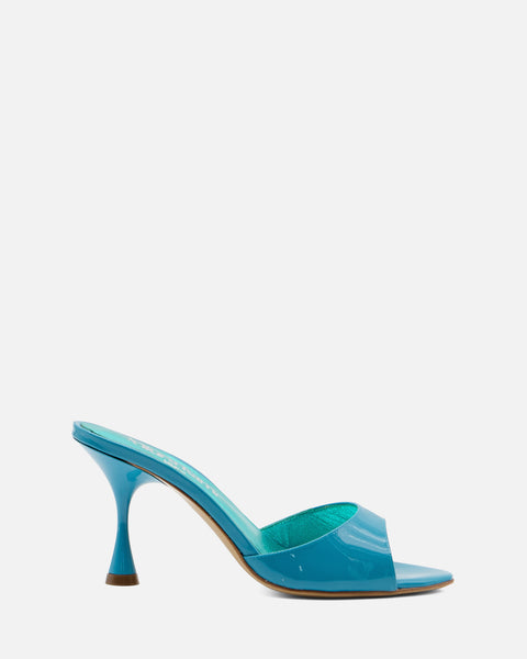 SANDALO CON TACCO IN PELLE VERNICE TIFFANY GF922