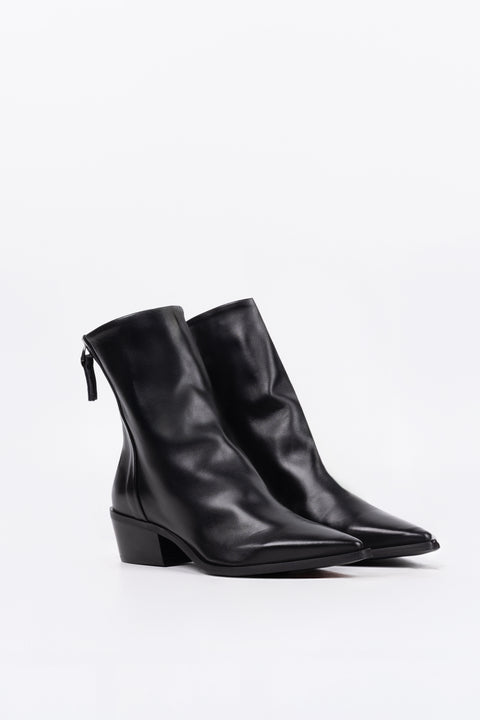 STIVALETTO IN PELLE NERO NERISSA 12081/4