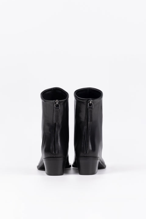 STIVALETTO IN PELLE NERO NERISSA 12081/4